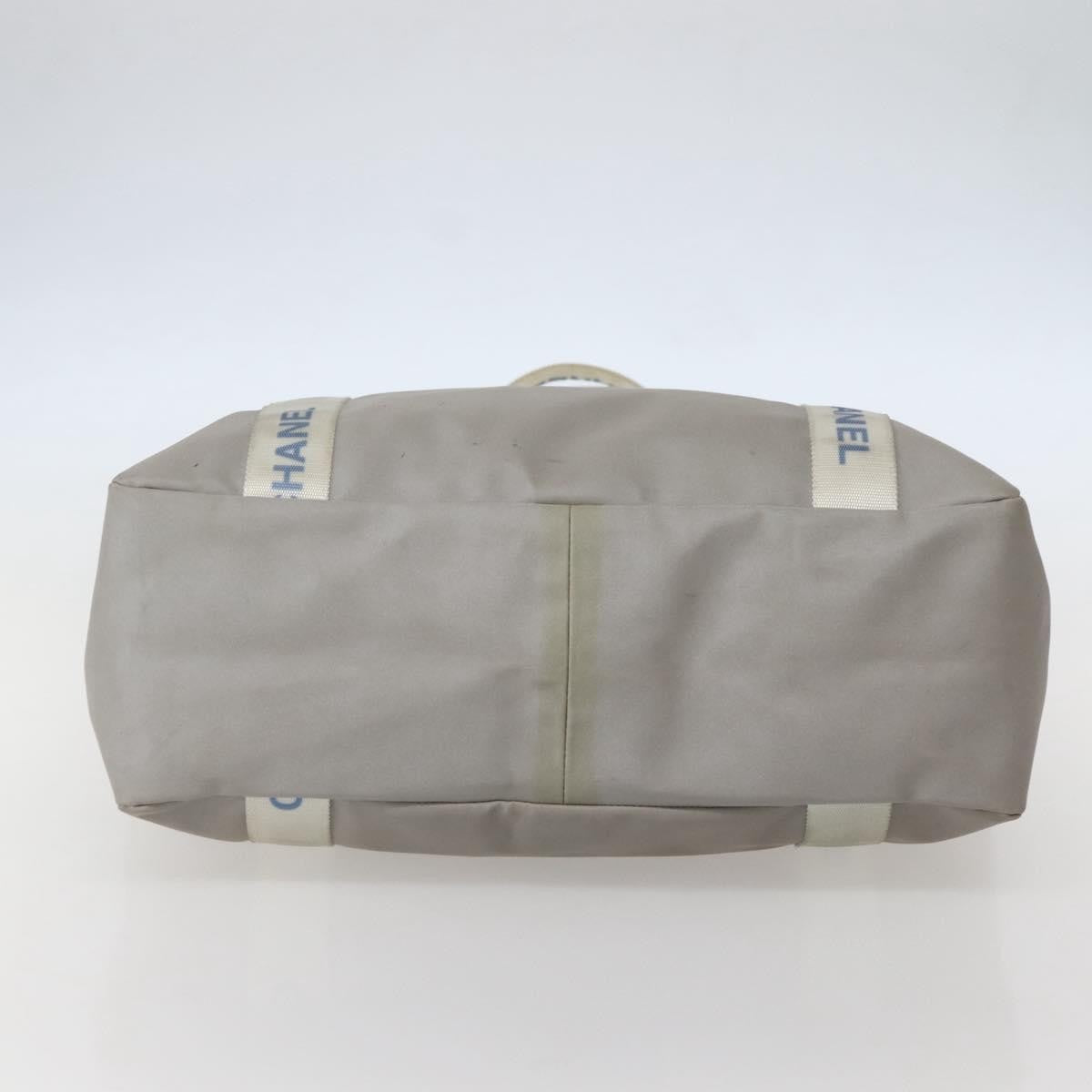 Chanel Sport Line Tote Bag Nylon Gray Nylon Tote Bag Bag