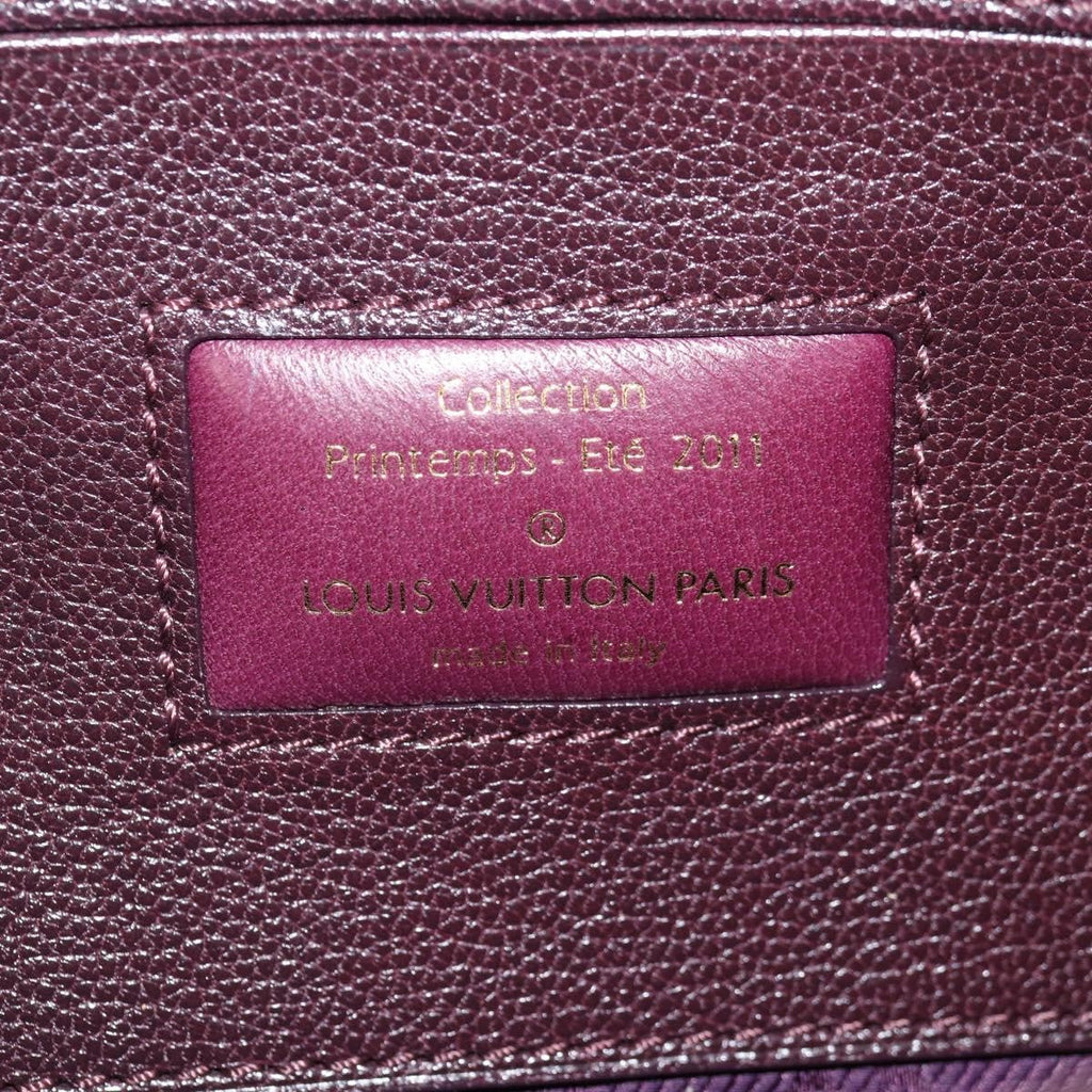 Louis Vuitton Avant Garde Pochette Leather With Suede Brown Leather Bag