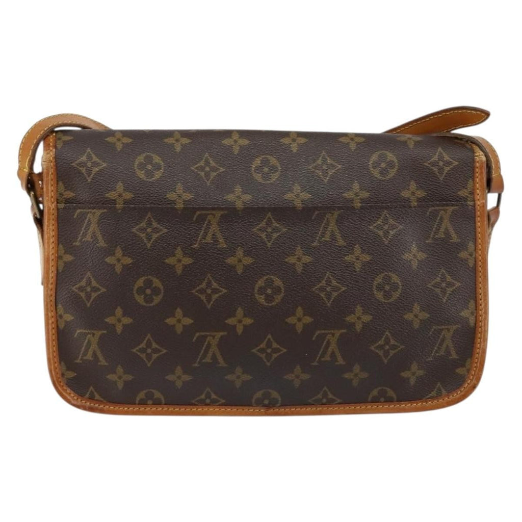 Louis Vuitton Sac Gibeciere Messenger Bag Monogram Canvas Brown Canvas Shoulder Bag