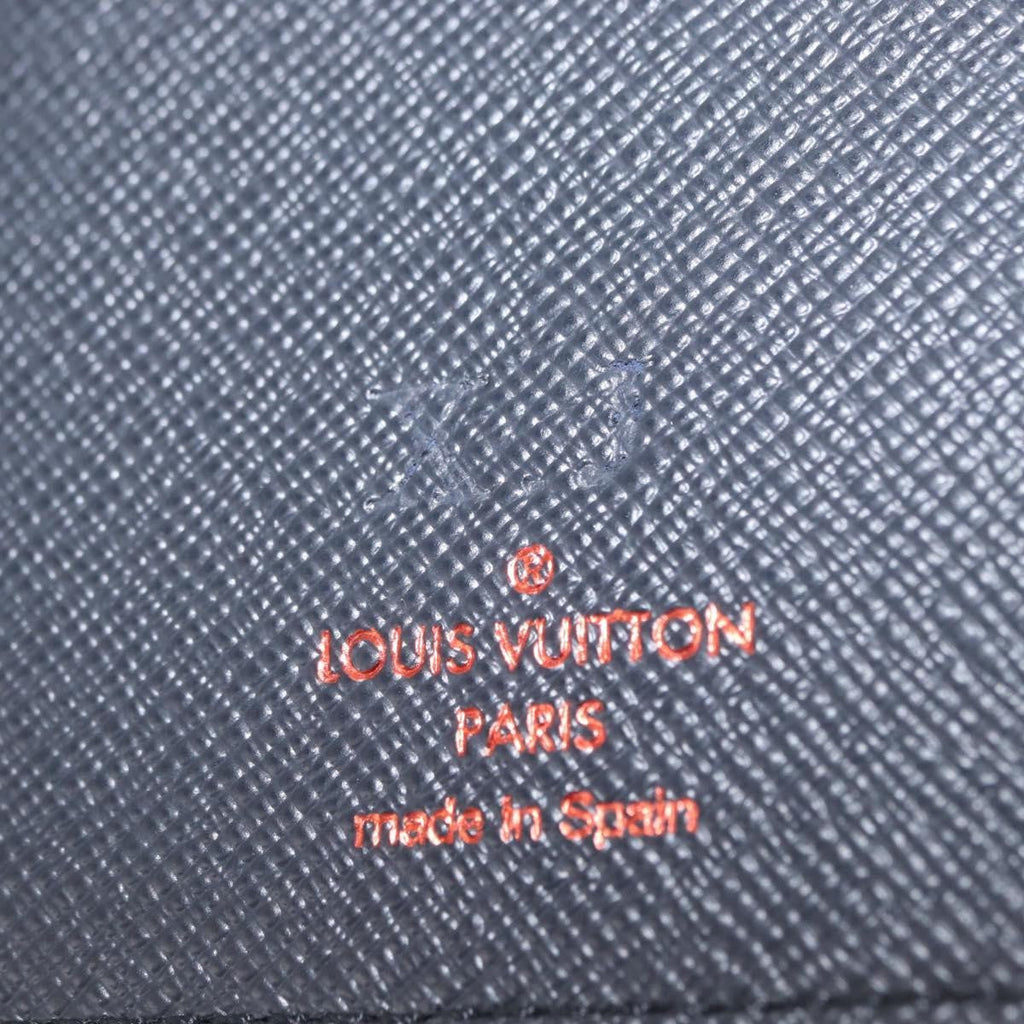 Louis Vuitton Brazza Long Bifold Wallet Monogram Comics Navy Canvas Wallets Accessory