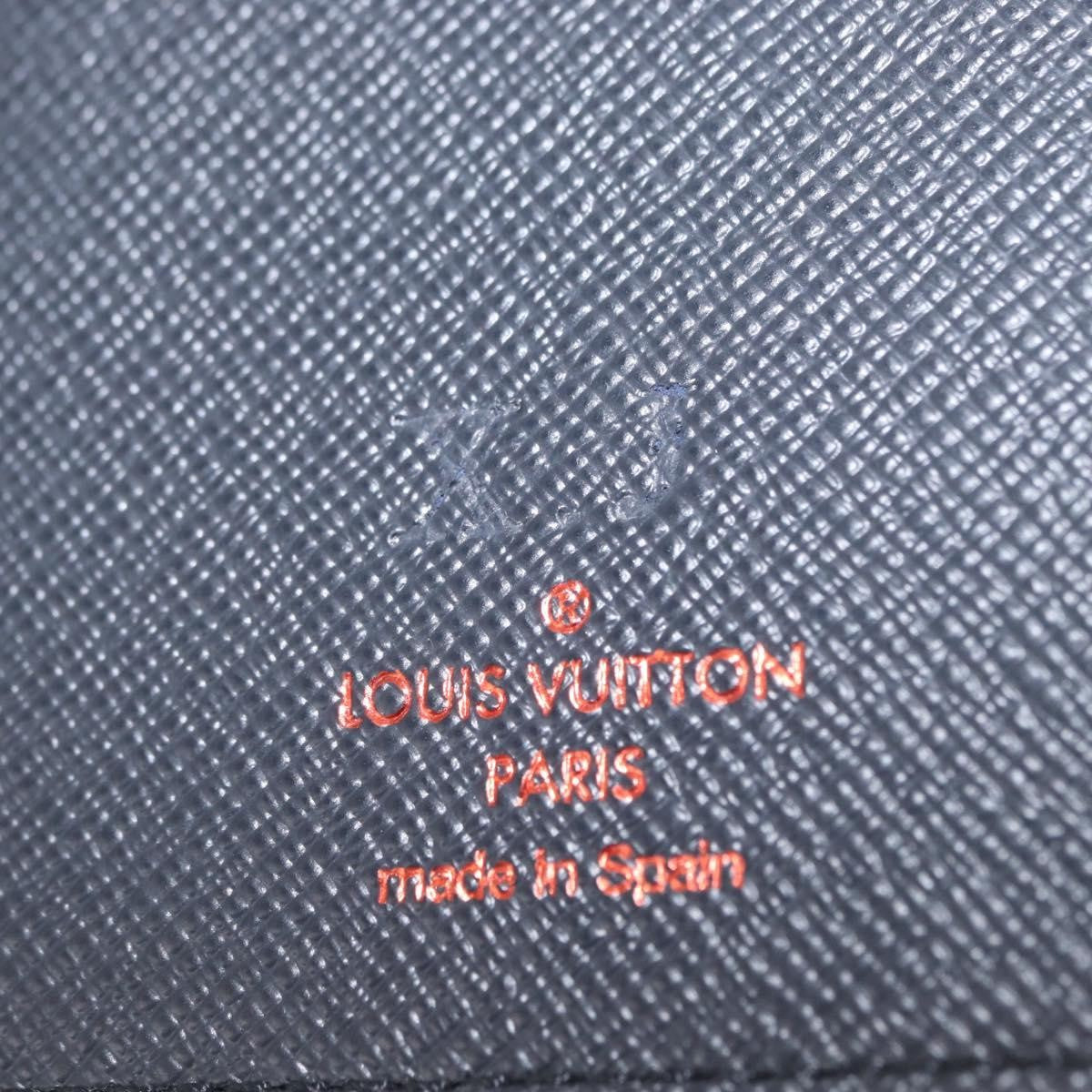 Louis Vuitton Brazza Long Bifold Wallet Monogram Comics Navy Canvas Wallets Accessory