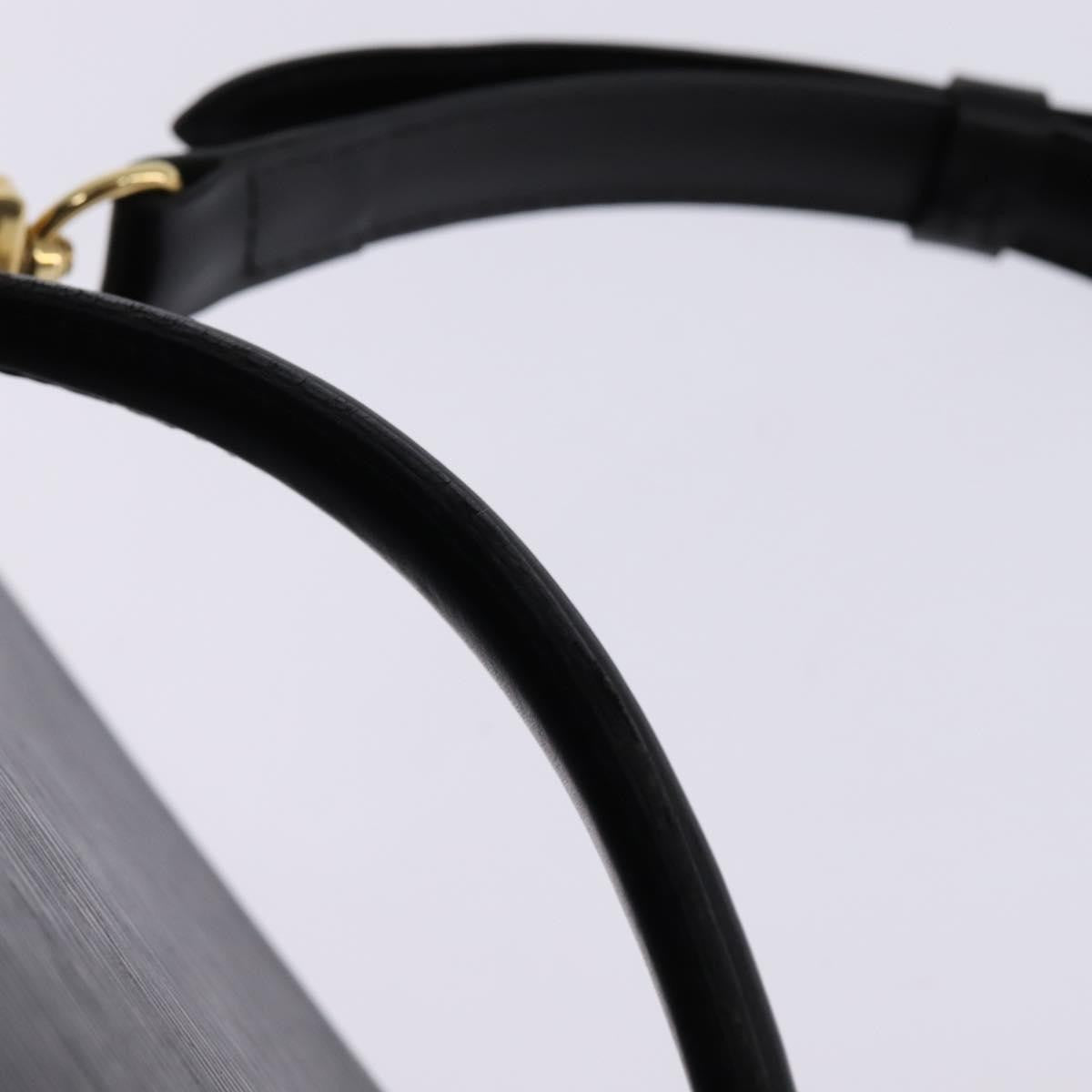 Louis Vuitton Nice Vanity Case Epi Leather Black Leather Bag
