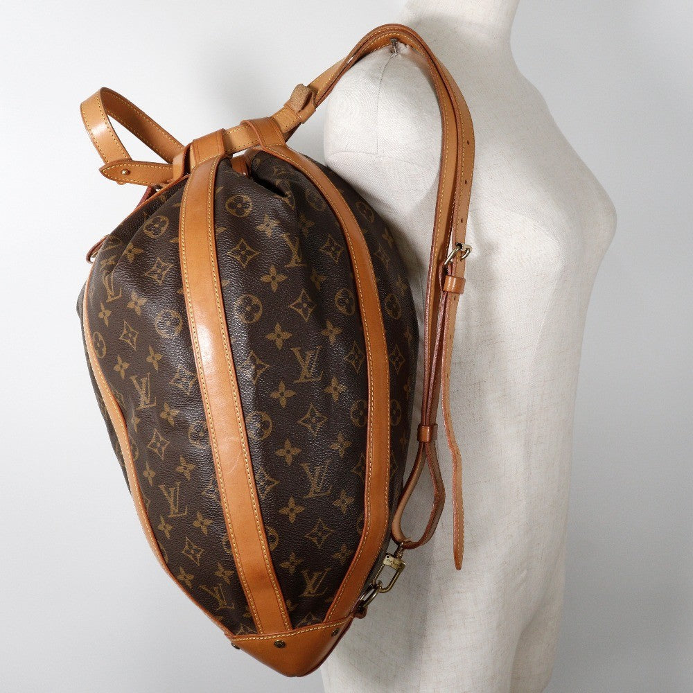 Louis Vuitton Romeo Gigli Handbag Monogram Canvas Brown Canvas Shoulder Bag