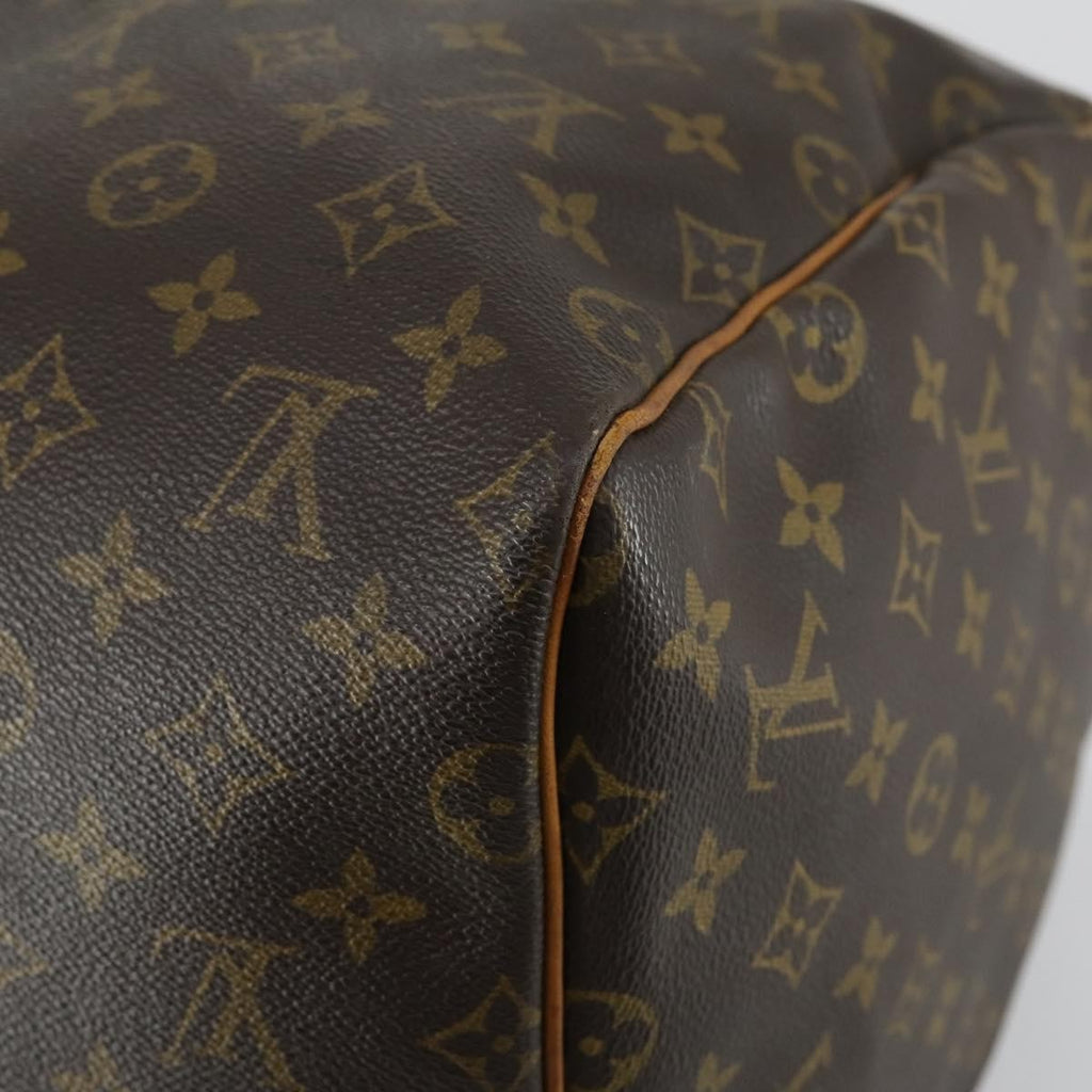 Louis Vuitton Keepall Bag Monogram Canvas Brown Canvas Travel Bag