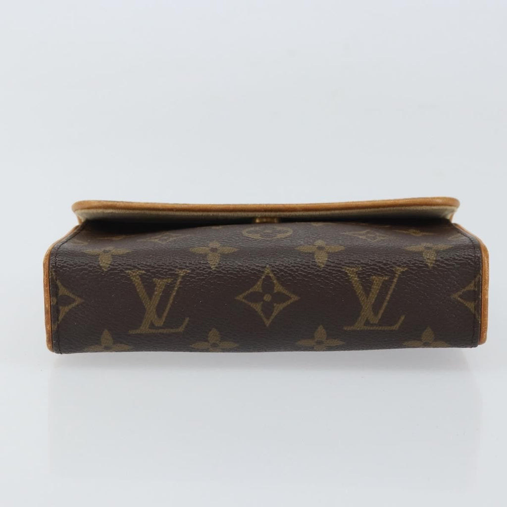 Louis Vuitton Florentine Waist Bag Monogram Canvas Brown Canvas Clutche & Pouche Bag