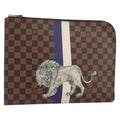 Louis Vuitton Pochette Jour Limited Edition Chapman Savane Damier Brown Canvas Clutche & Pouche Bag