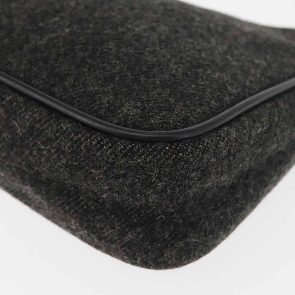 Prada Re-Edition 2000 Hobo Wool Gray Wool Handbag