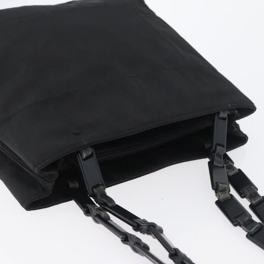 Prada Vintage Tote Nylon Black Nylon Tote Bag Bag