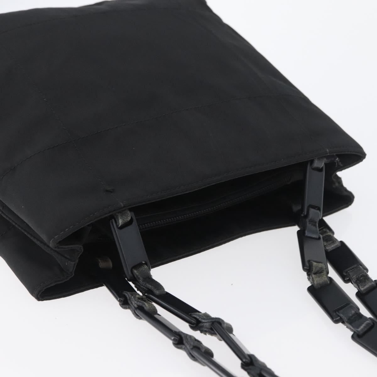 Prada Vintage Tote Nylon Black Nylon Tote Bag Bag