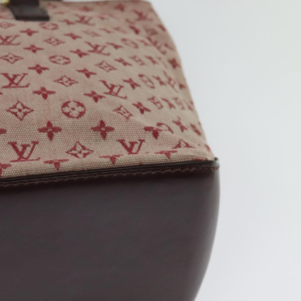Louis Vuitton Cabas Piano Monogram Canvas Red Canvas Bag