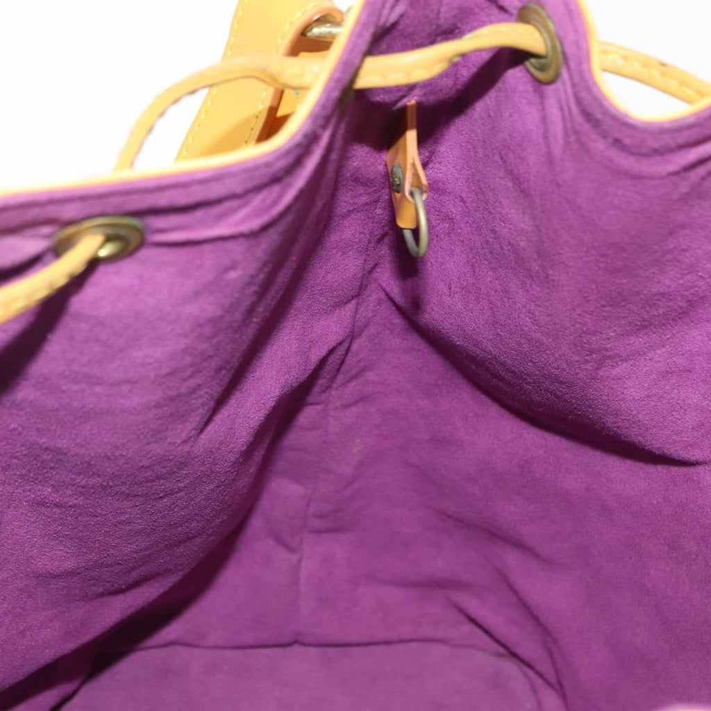 Louis Vuitton Noe Handbag Epi Leather Yellow Leather Shoulder Bag