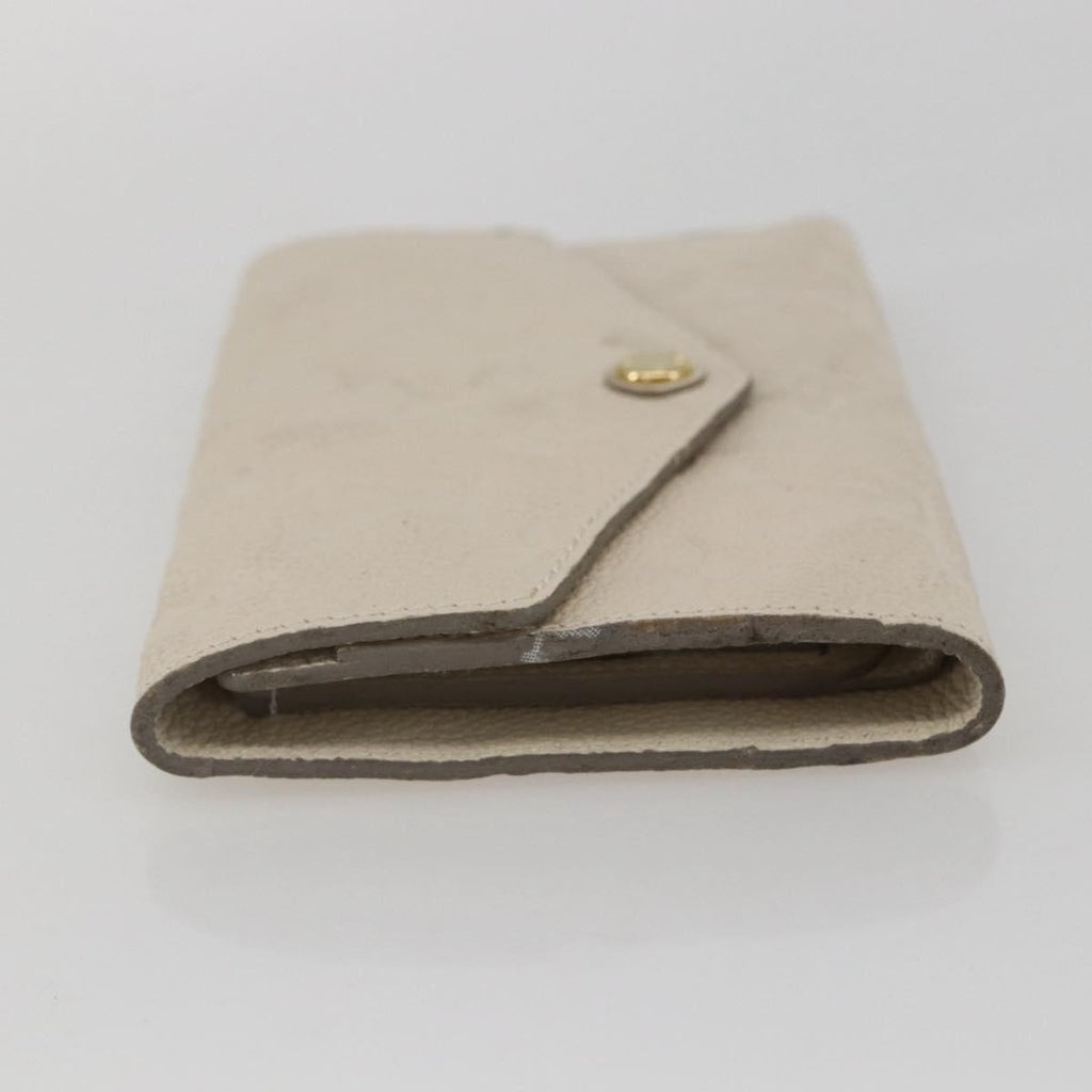 Louis Vuitton Zoe Wallet Monogram Empreinte Leather Beige Leather Wallets Accessory