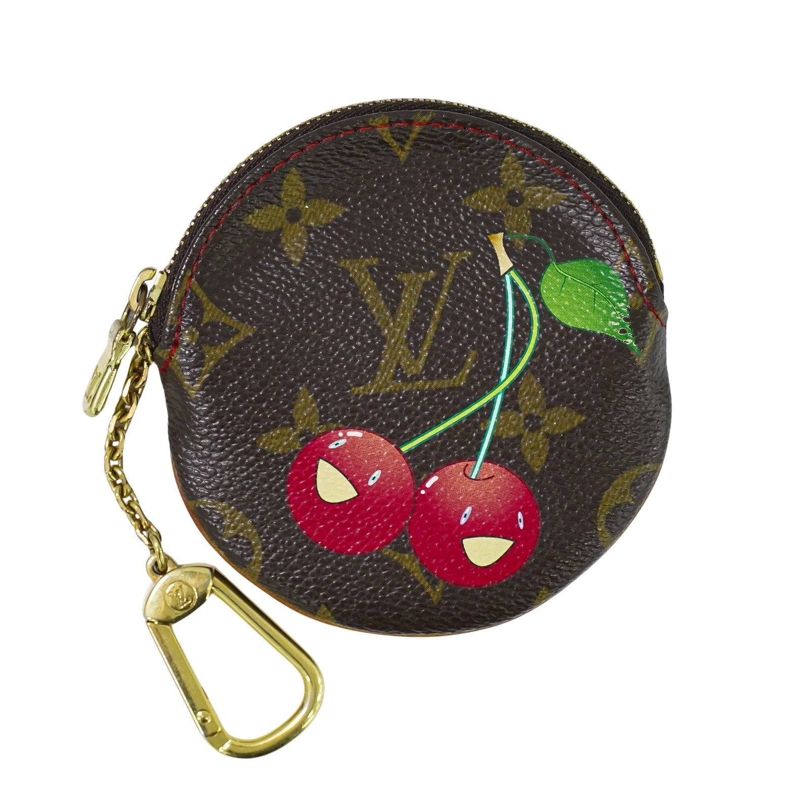 Louis Vuitton X Takashi Murakami Zippy Wallet Monogram Empreinte Leather Multicolour Canvas Wallets Accessory