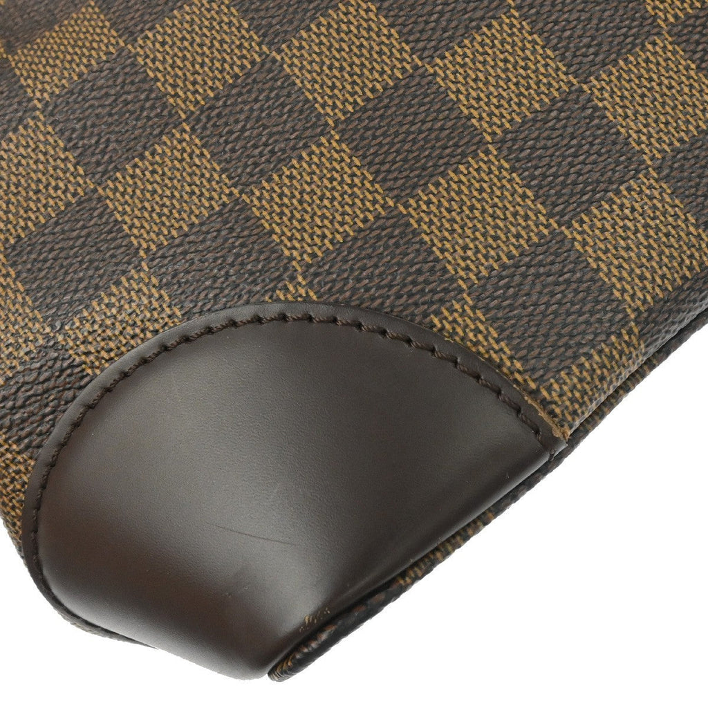 Louis Vuitton Hampstead Handbag Damier Brown Canvas Tote Bag