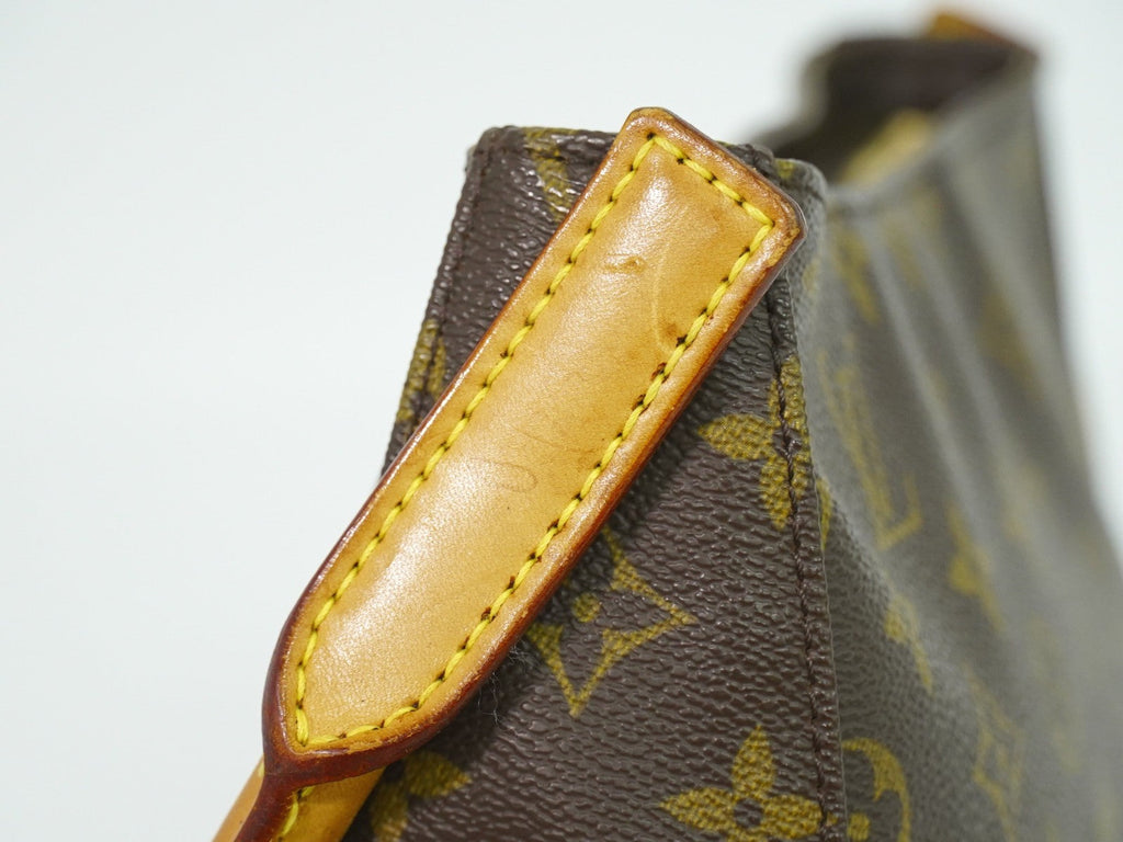 Louis Vuitton Monogram Looping Handbag Monogram Canvas Brown Canvas Shoulder Bag
