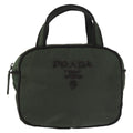 Prada Vintage Handbag Tessuto Khaki Nylon Handbag