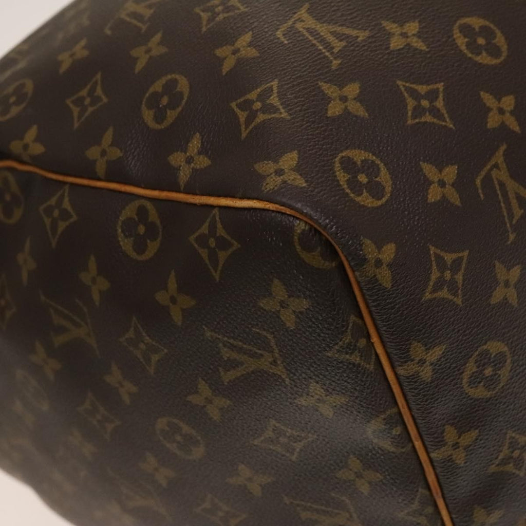Louis Vuitton Keepall Bag Monogram Canvas Brown Canvas Travel Bag