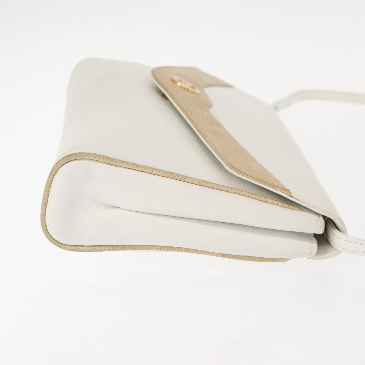 Celine Shoulder Bag Leather White Leather Shoulder Bag Bag