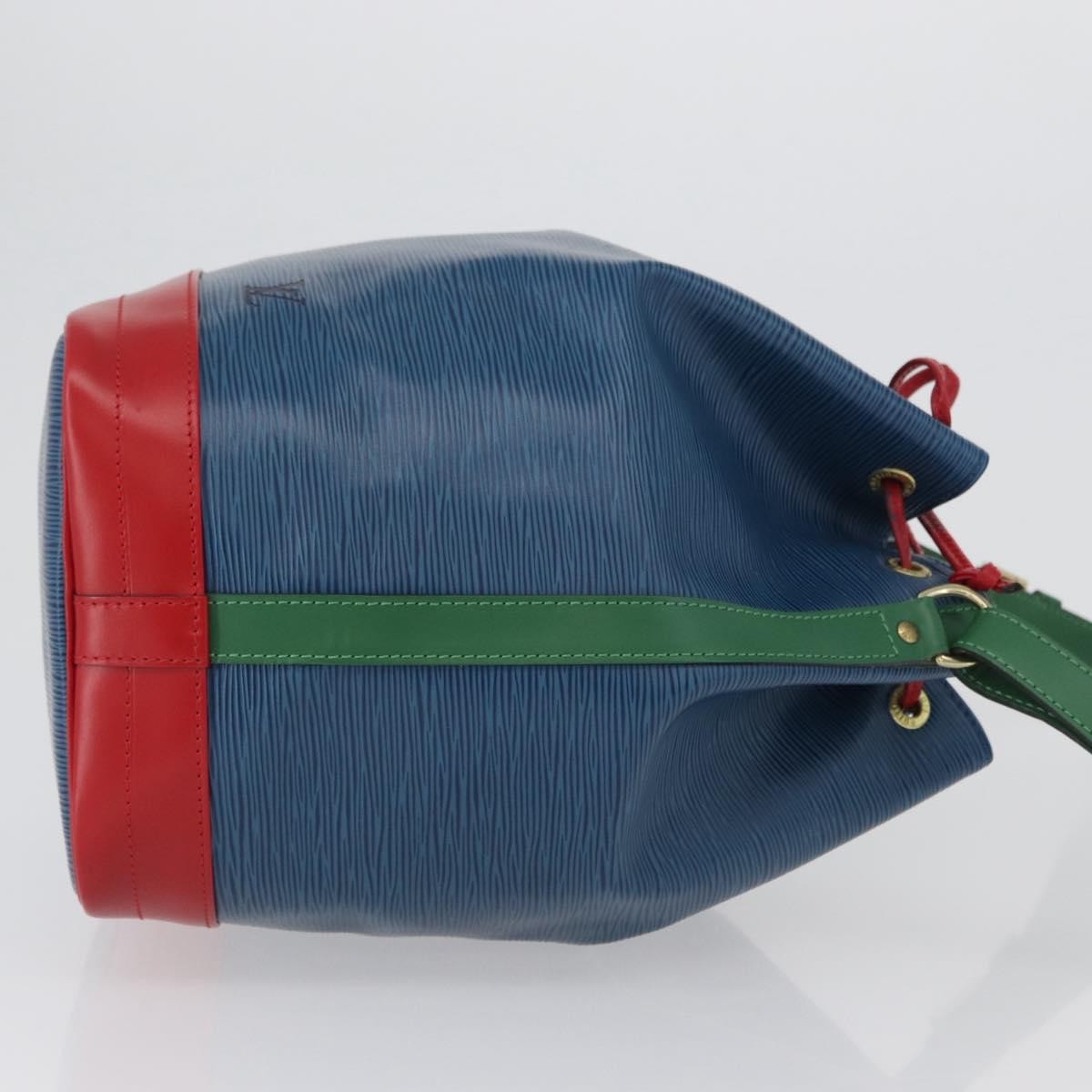 Louis Vuitton Tricolor Noe Handbag Epi Leather Blue Leather Shoulder Bag