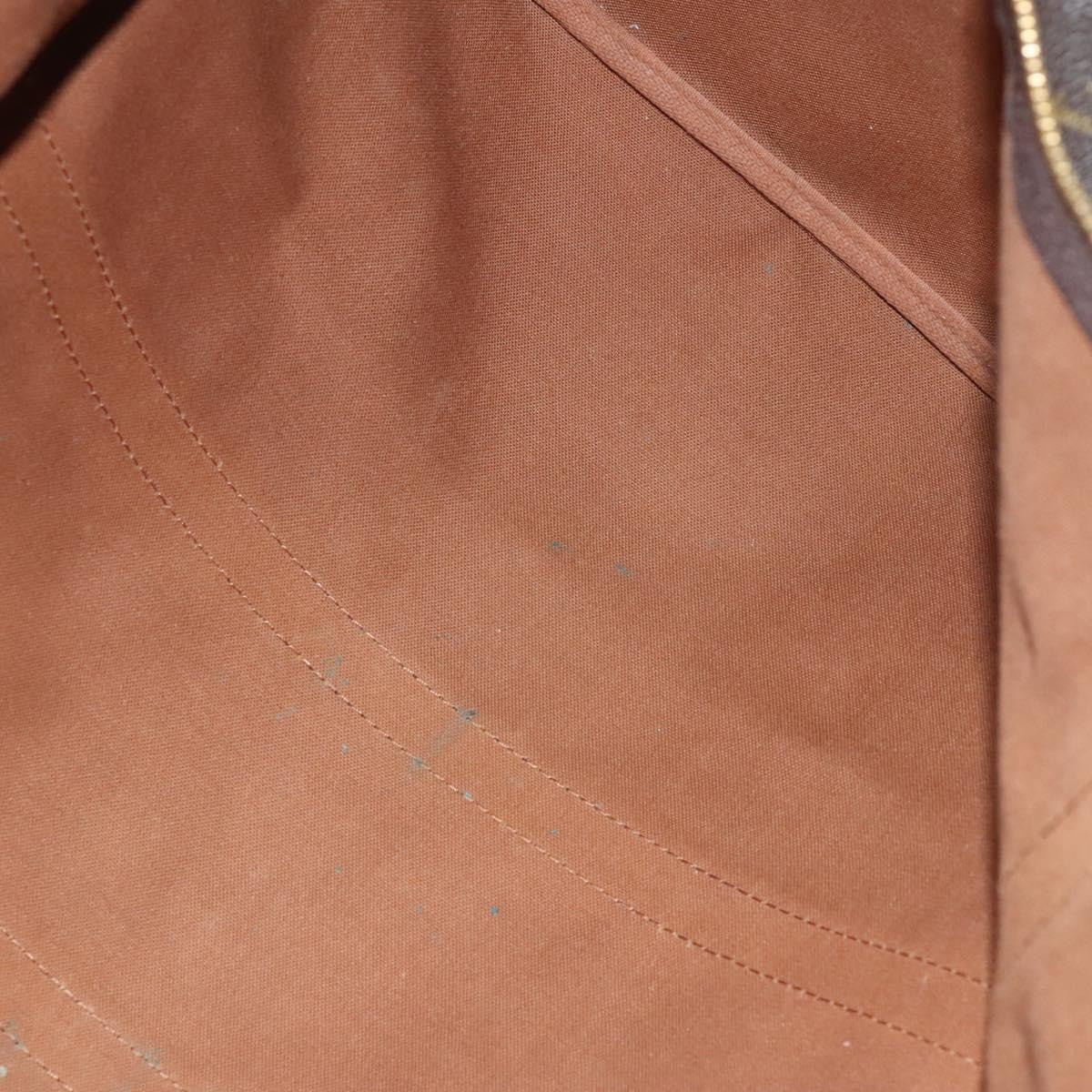 Louis Vuitton Keepall Bag Monogram Canvas Brown Canvas Travel Bag