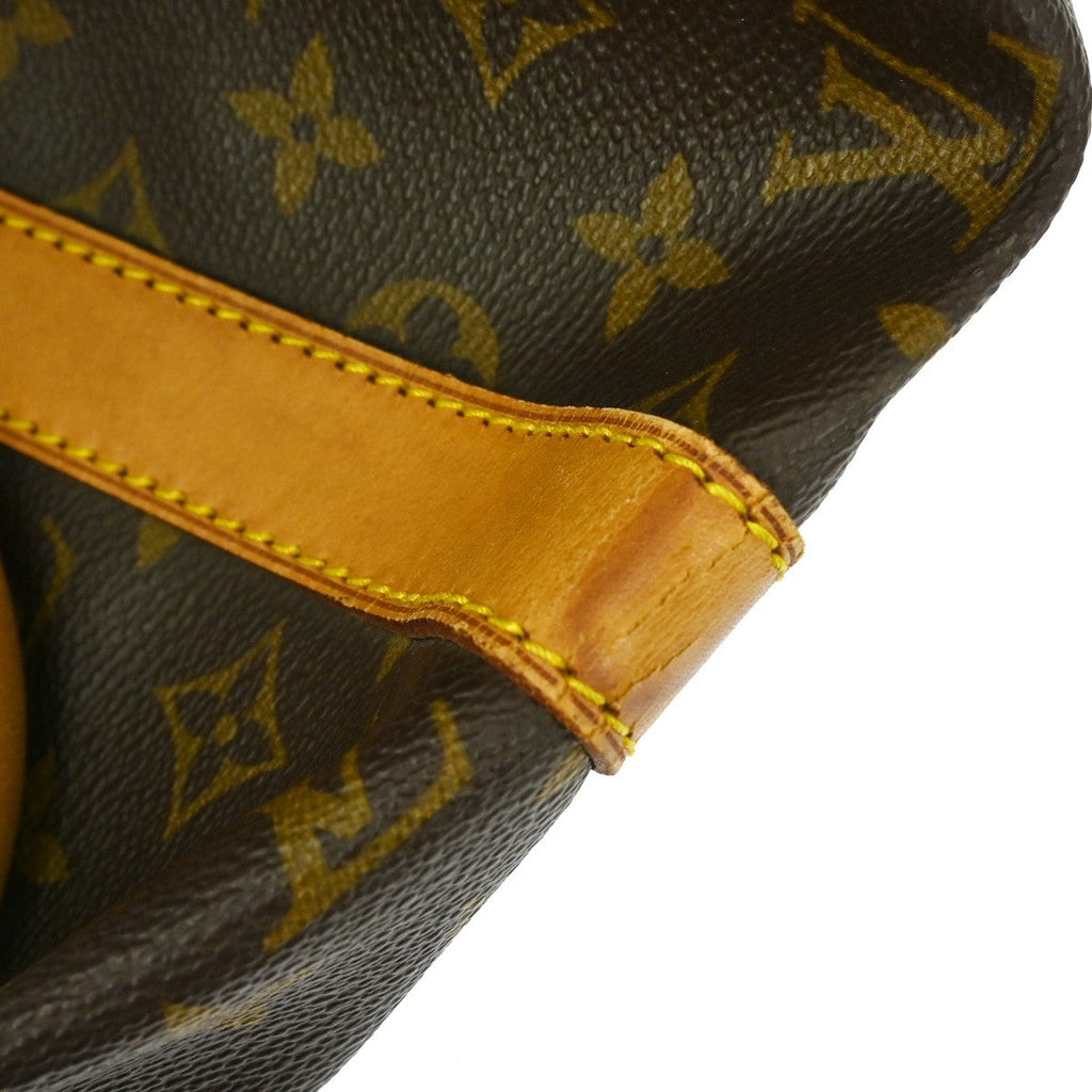 Louis Vuitton Keepall Bag Monogram Canvas Brown Canvas Travel Bag