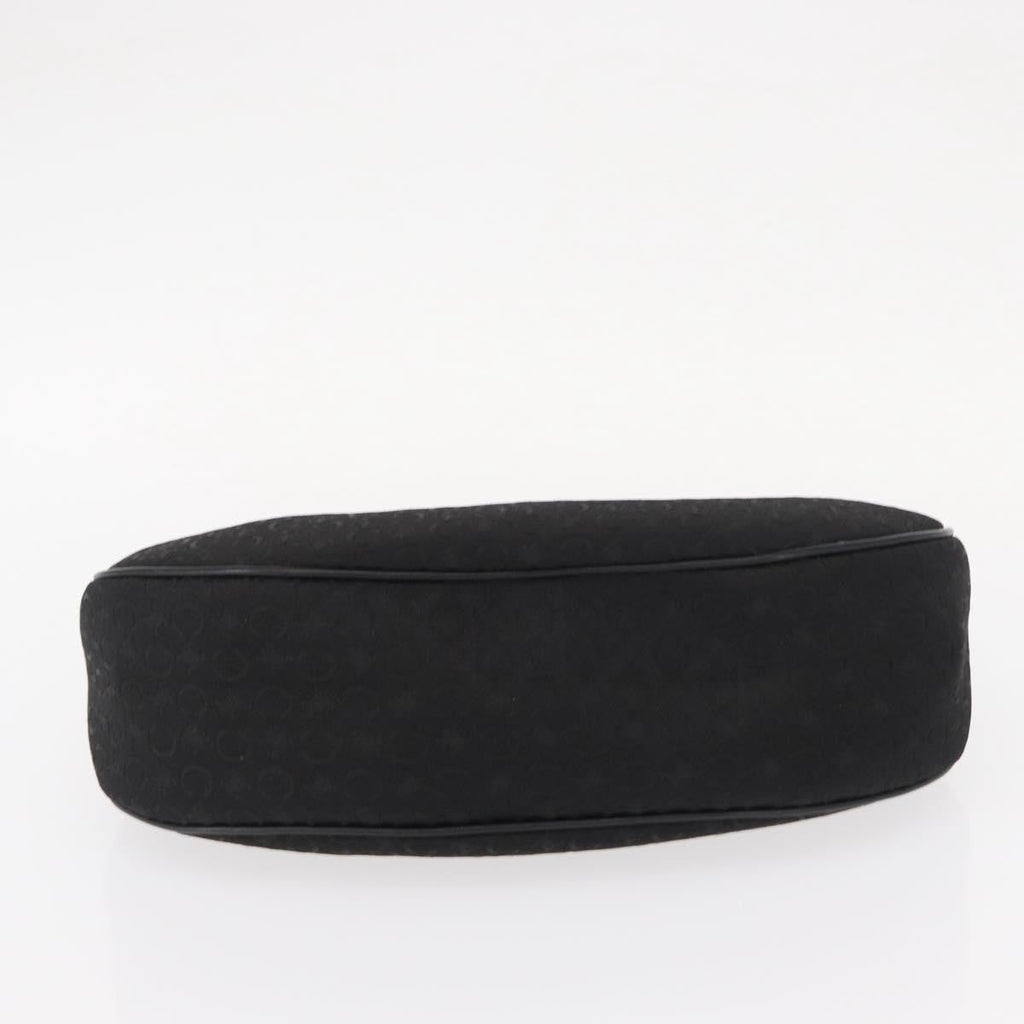 Celine Ava Bag Macadam Canvas Black Canvas Handbag