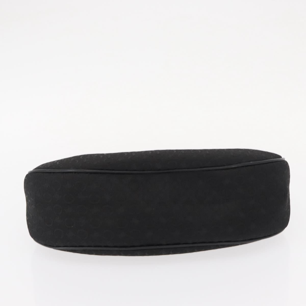 Celine Ava Bag Macadam Canvas Black Canvas Handbag