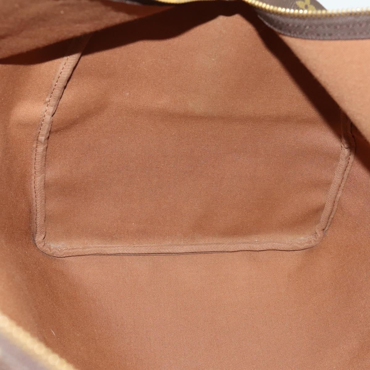 Louis Vuitton Keepall Bag Monogram Canvas Brown Canvas Travel Bag