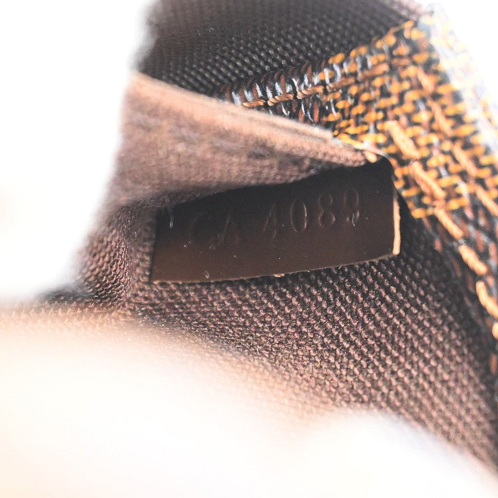 Louis Vuitton Geronimos Waist Bag Damier Brown Canvas Shoulder Bag