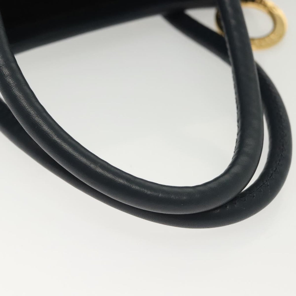 Celine Handbag Nylon Navy Nylon Handbag
