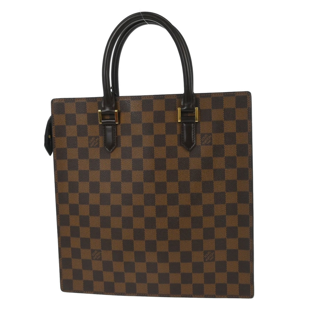 Louis Vuitton Venice Sac Plat Bag Damier Brown Canvas Tote Bag