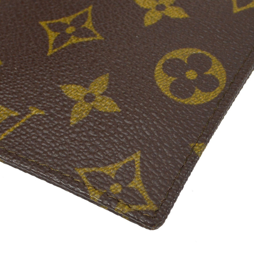 Louis Vuitton Pochette Secret Monogram Canvas Brown Canvas Clutche & Pouche Bag