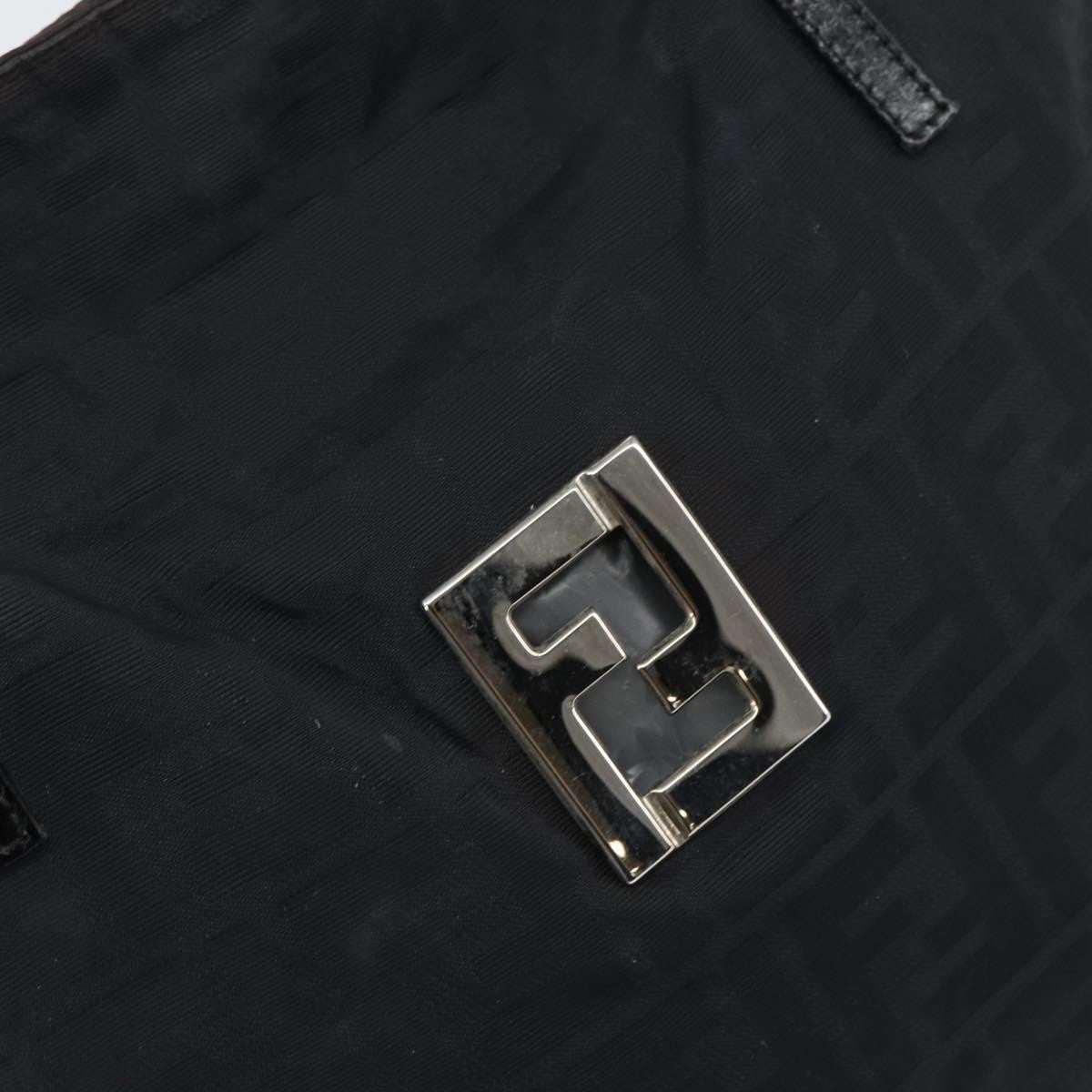 Fendi Zucca Tote Bag Canvas Black Canvas Tote Bag Bag
