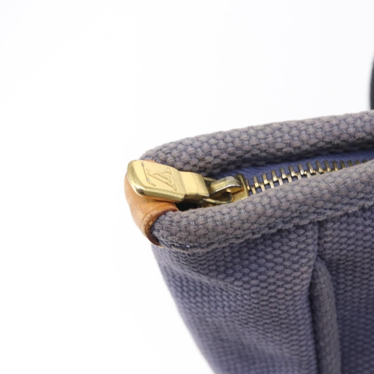 Louis Vuitton Antigua Tote Canvas Blue Canvas Tote Bag