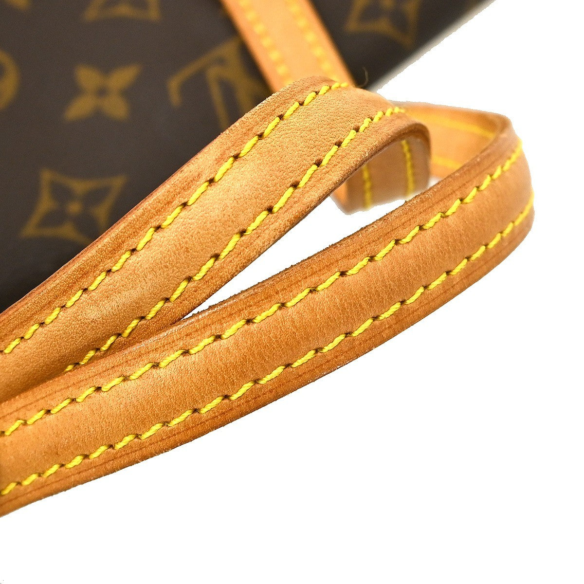 Louis Vuitton Sonatine Handbag Monogram Canvas Brown Canvas Handbag