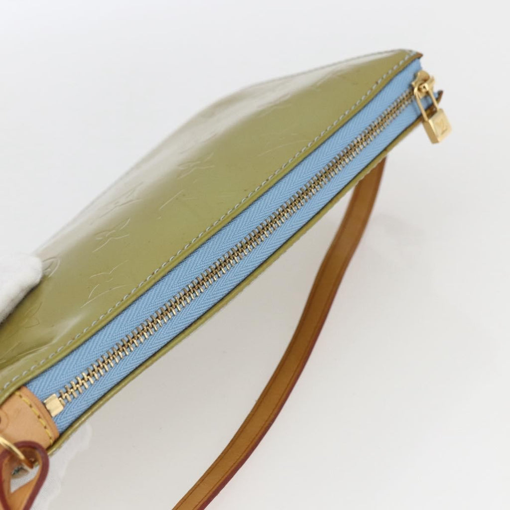 Louis Vuitton Lexington Pochette Monogram Vernis Blue Patent_Leather Clutche & Pouche Bag