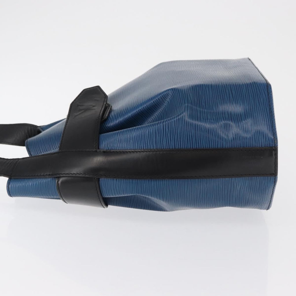 Louis Vuitton Vintage Sac D'epaule Handbag Epi Leather Blue Leather Shoulder Bag