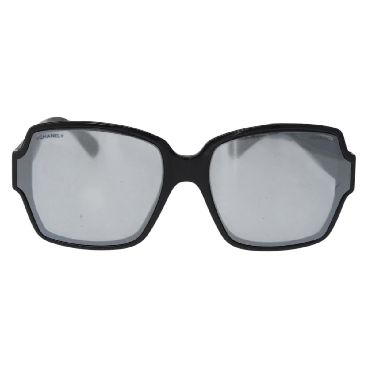 Chanel Logo Cc Sunglasses Plastic Black Plastic Sunglasse Accessory