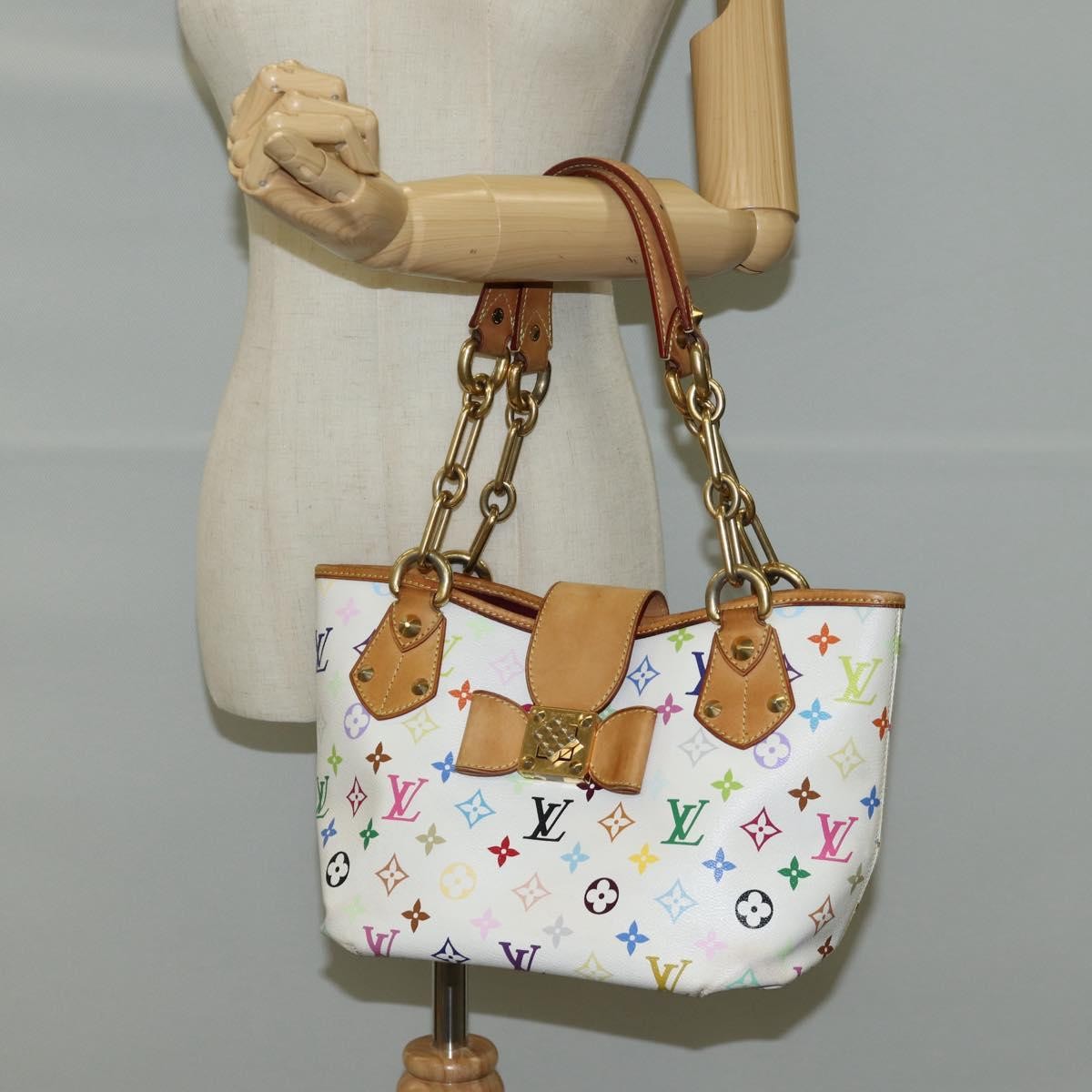 Louis Vuitton Annie Handbag Monogram Multicolor Multicolour Canvas Tote Bag