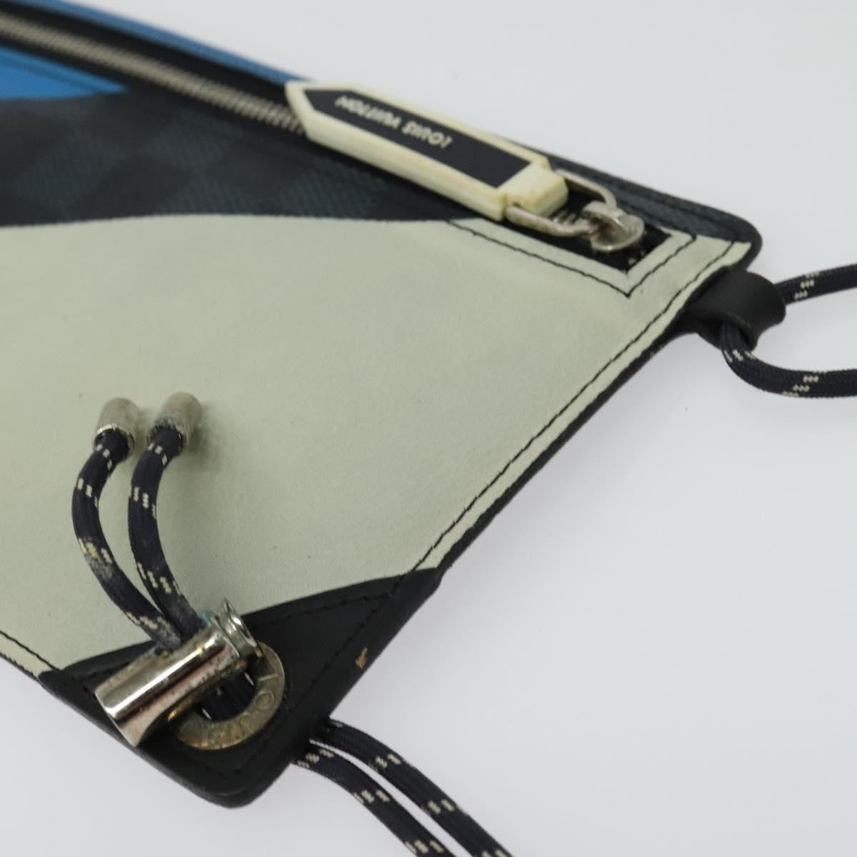 Louis Vuitton Pochette Phone Damier Graphite Canvas Gray Canvas Shoulder Bag