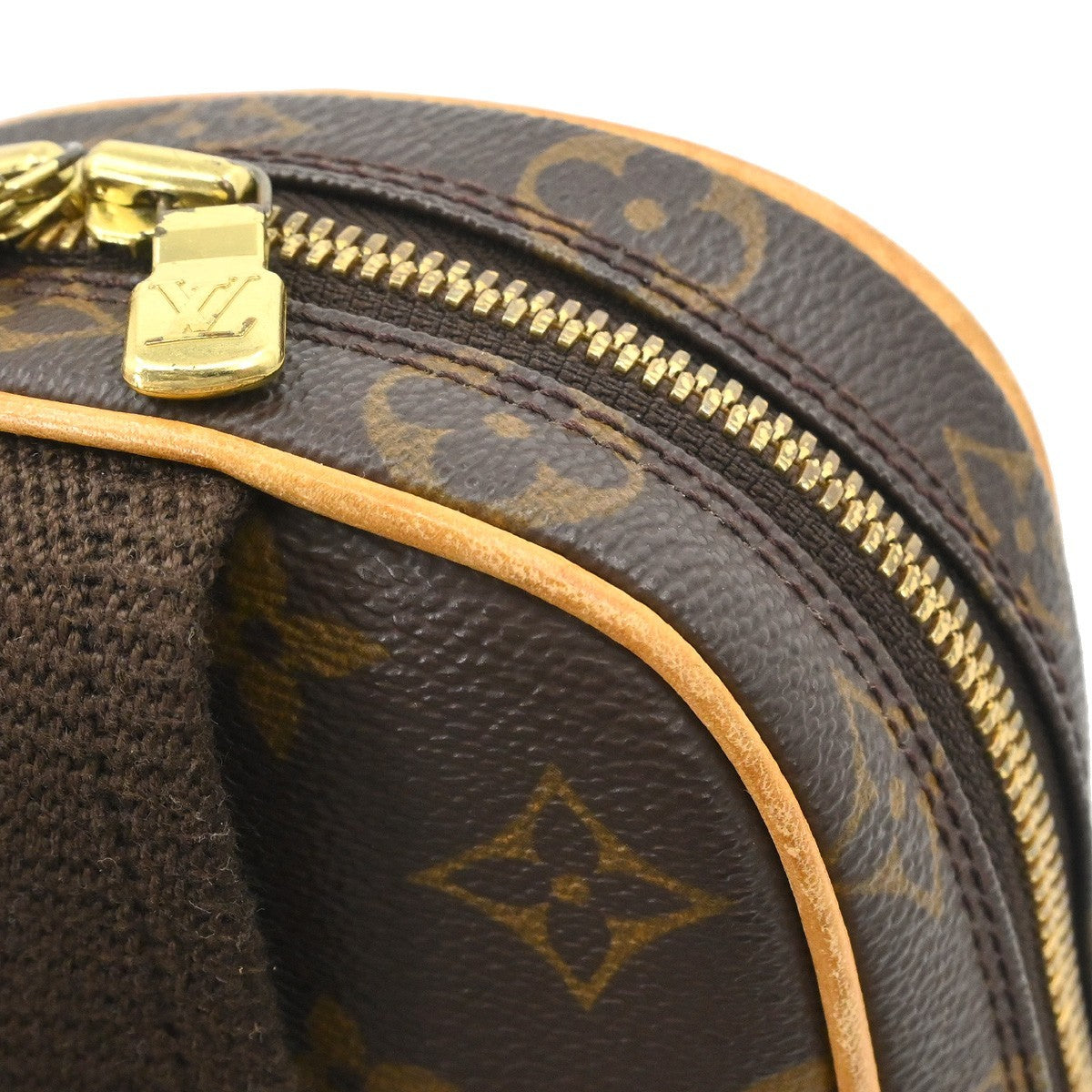 Louis Vuitton Pochette Gange Monogram Canvas Brown Canvas Clutche & Pouche Bag