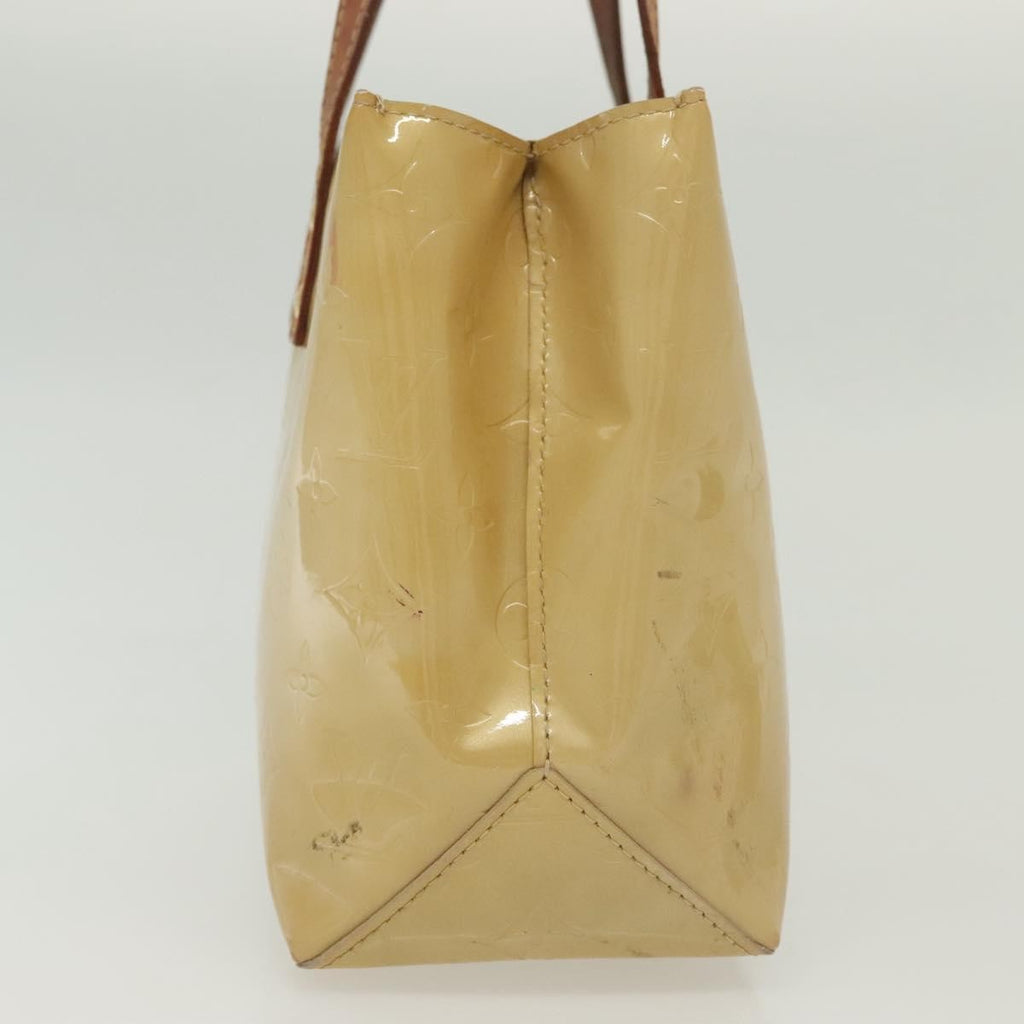 Louis Vuitton Reade Handbag Monogram Vernis Beige Patent_Leather Handbag