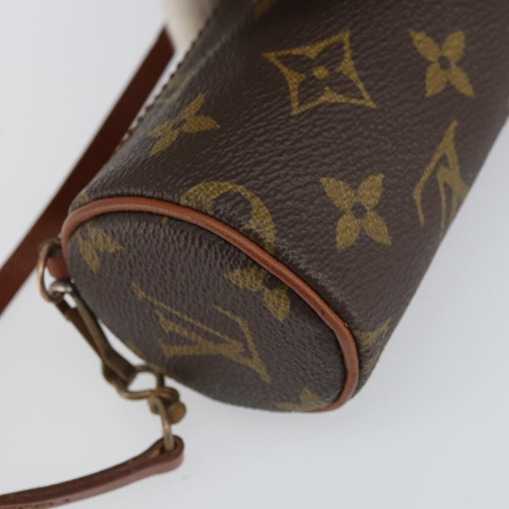 Louis Vuitton Papillon Pochette Monogram Canvas Brown Canvas Clutche & Pouche Bag