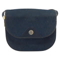 Christian Dior Vintage Honeycomb Shoulder Bag Canvas Navy Canvas Shoulder Bag Bag (Pre-Owned)
