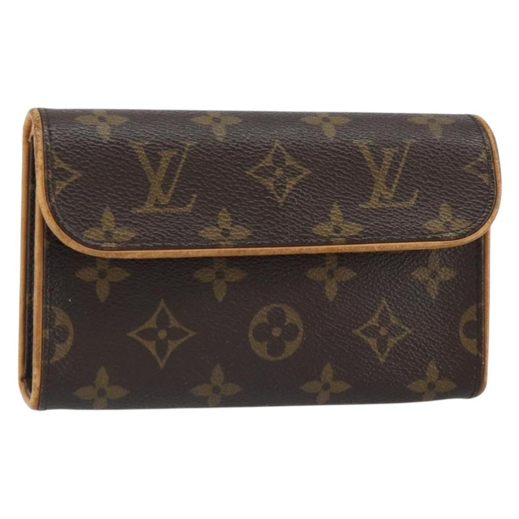 Louis Vuitton Florentine Waist Bag Monogram Canvas Brown Canvas Clutche & Pouche Bag