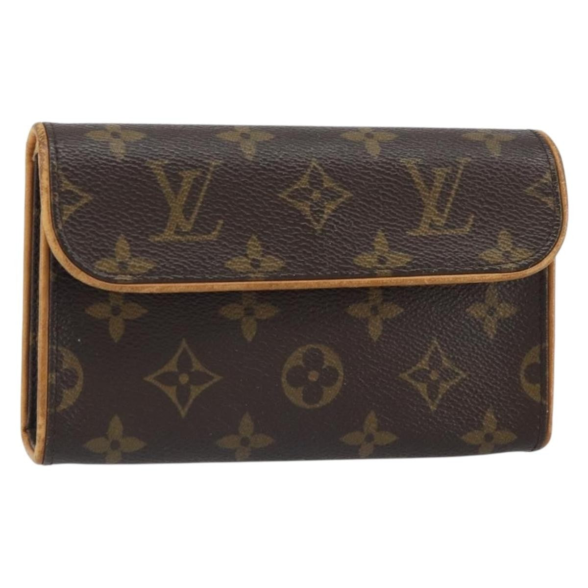 Louis Vuitton Florentine Waist Bag Monogram Canvas Brown Canvas Clutche & Pouche Bag