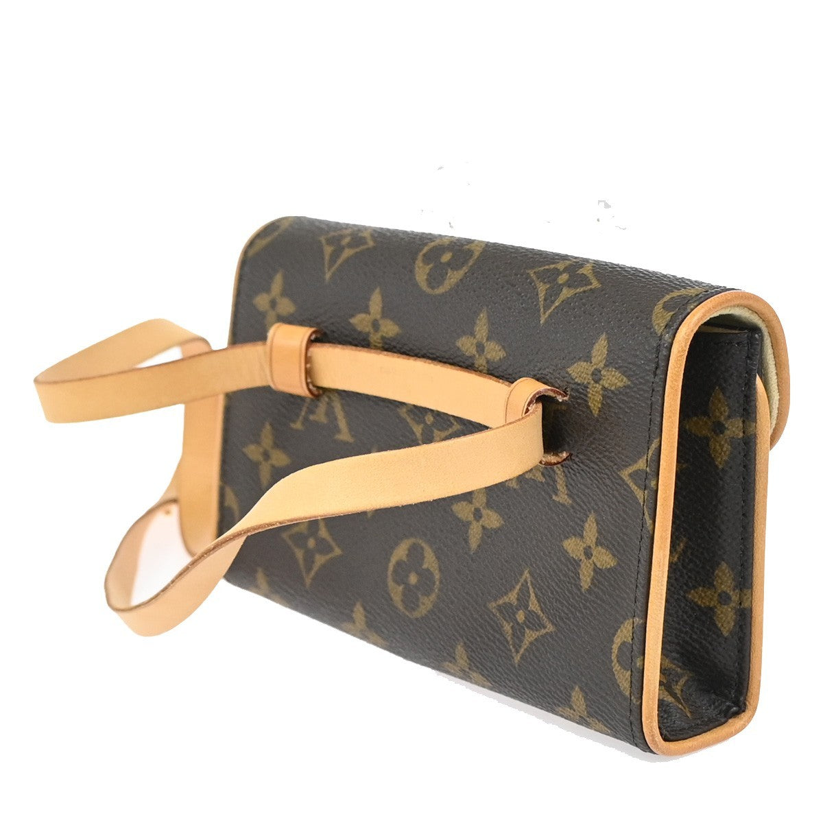 Louis Vuitton Florentine Waist Bag Monogram Canvas Brown Canvas Clutche & Pouche Bag