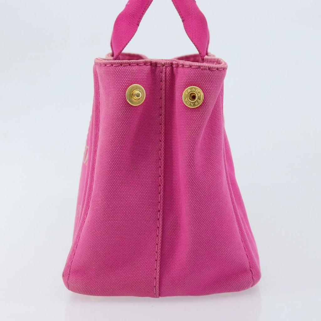 Prada Canapa Tote Canvas Pink Canvas Tote Bag Bag