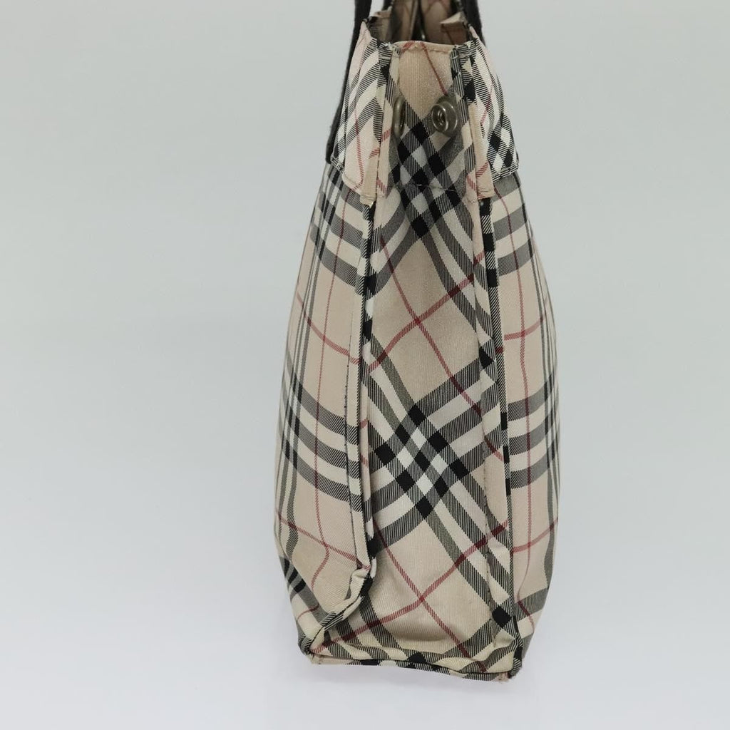 Burberry Nova Check Blue Label Nylon Beige Nylon Tote Bag