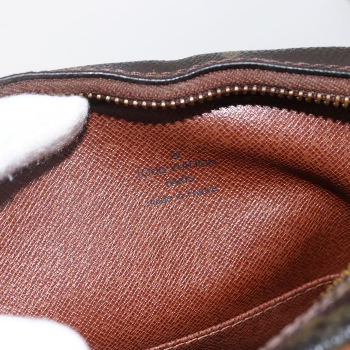Louis Vuitton Amazone Bag Monogram Canvas Brown Canvas Shoulder Bag